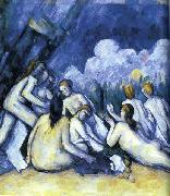 Paul Cezanne Les Grandes Baigneuses oil painting artist